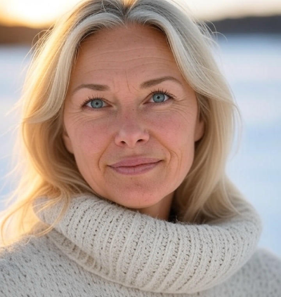 Forfatteren Helle Fristed